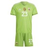 Conjunto (Camiseta+Pantalón Corto) Portero Argentina Emiliano Martinez 23 Primera Equipación Mundial 2022 - Niño